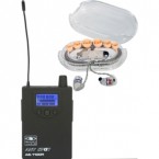Galaxy Audio  AS-1106R 帶EB-6耳塞式耳機的腰掛式接收器