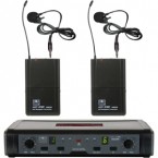 Galaxy Audio  ECDR/38VV ECD無線系統(tǒng)的雙領(lǐng)夾式麥克風